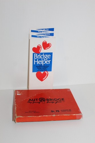 Vintage auto bridge game - "auto,